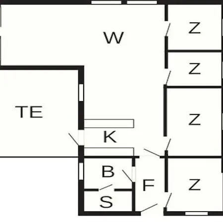 Four-bedroom In Harboore 12 Semesterbostad